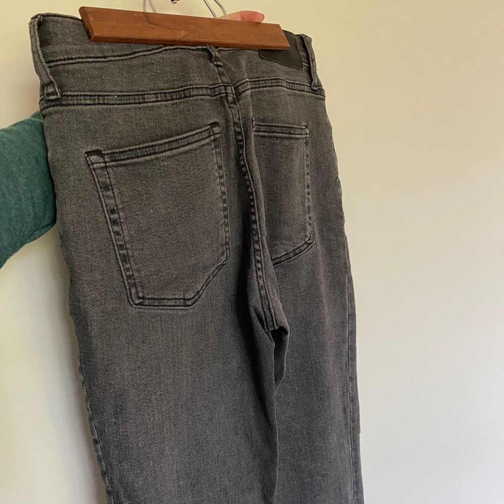 Everlane Authentic Stretch High Ride Skinny Jean - faded black